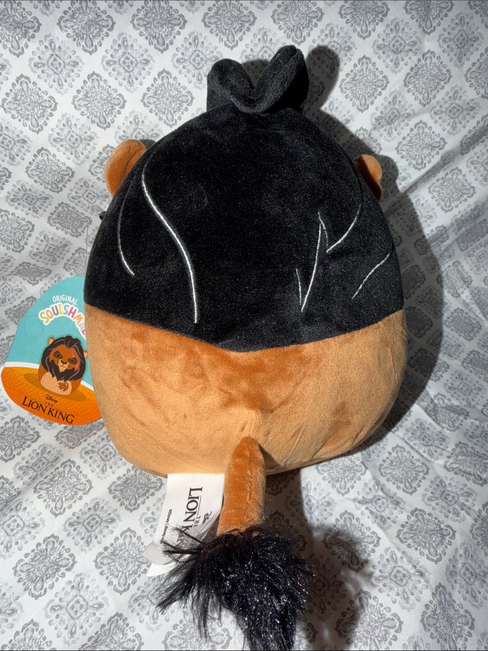 Squishmallows The Lion King Scar Plush - Green, Orange, Black, Brown - Picture 3 of 4